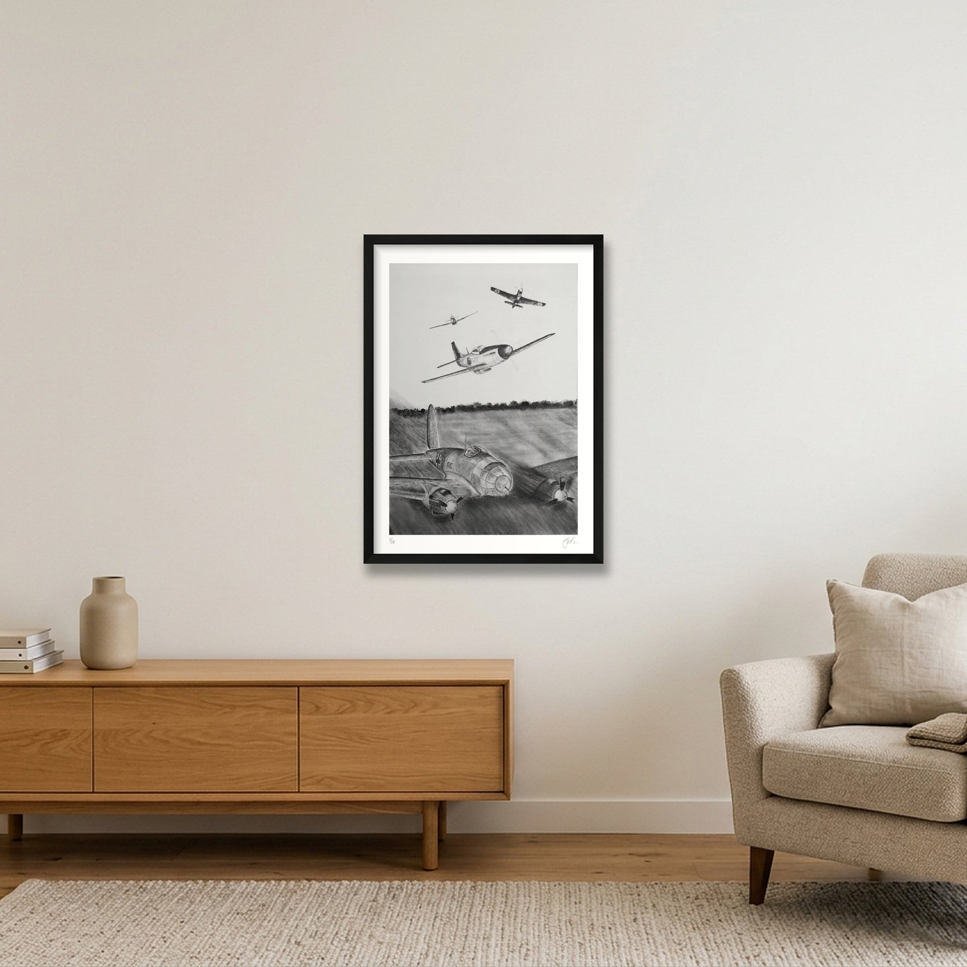 IMG_8444 — 42×59cm, 17×23" Black Frame