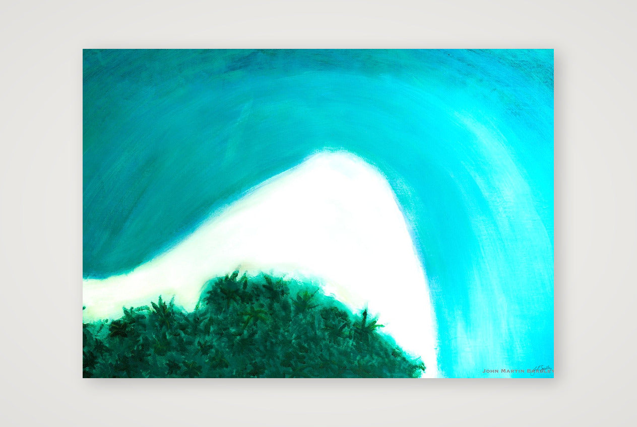 Tropical Seascape No.1 — 100×70cm, 39×28" Print only