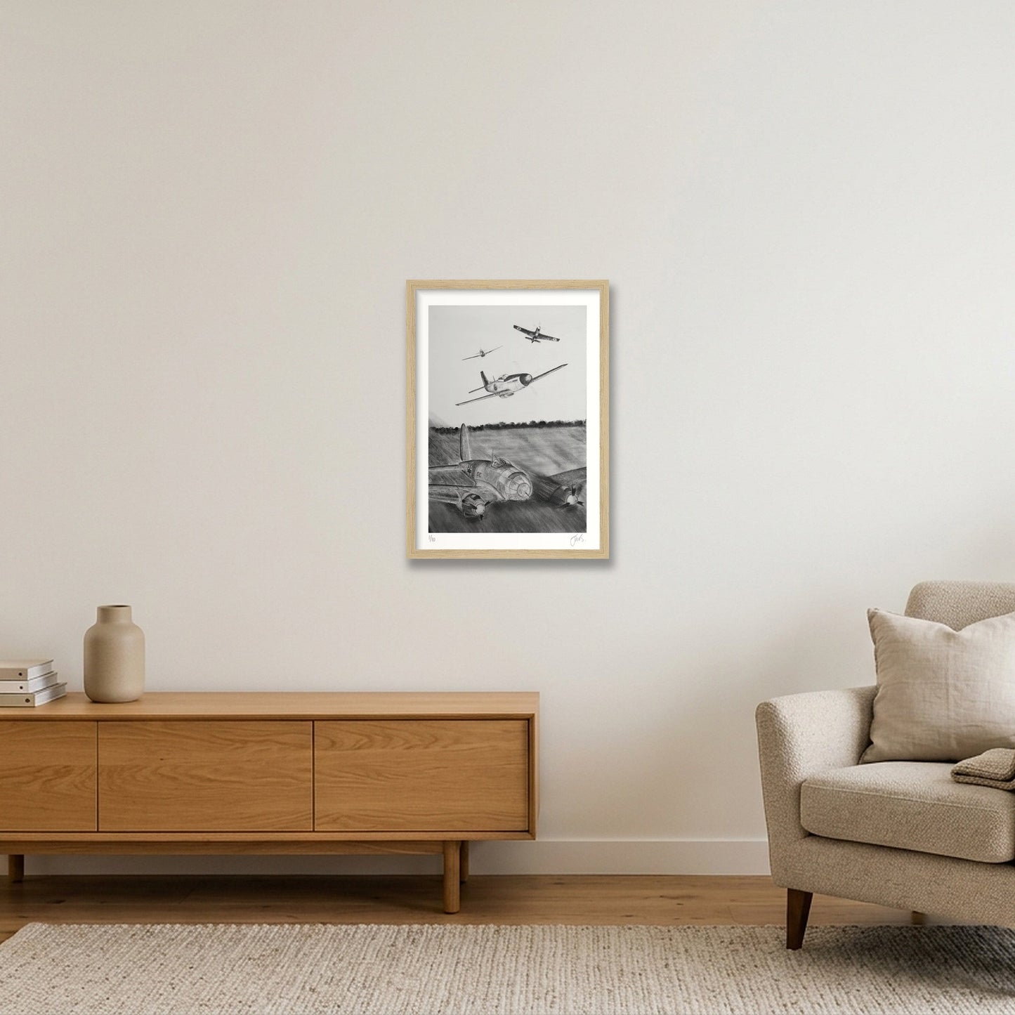 IMG_8444 — A3 (30×42cm, 12×17") Oak Frame