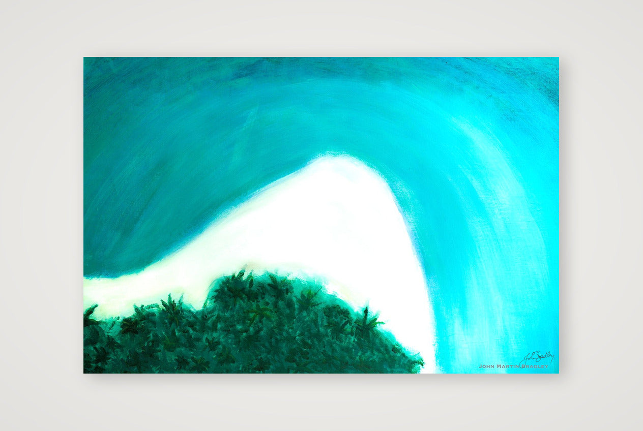 Tropical Seascape No.1 — 45×30cm, 18×12" Print only
